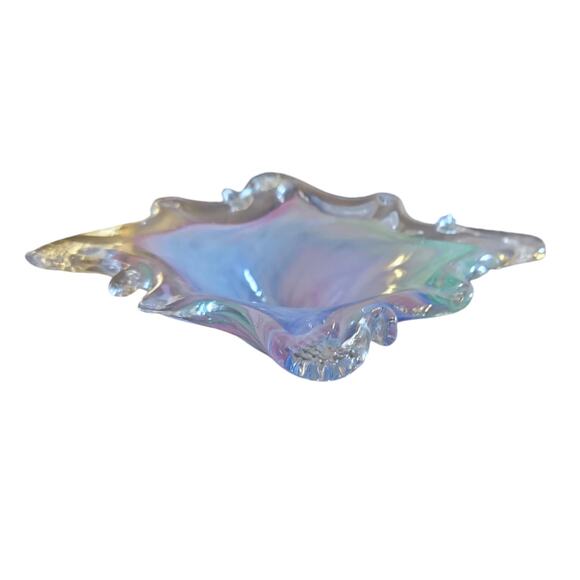 Handmade Glass Dish Home Decor - Picture 1 of 3